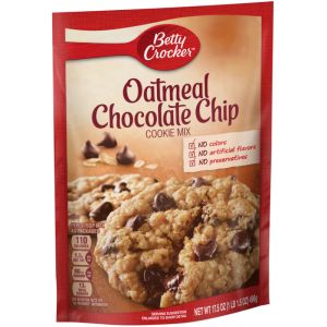 BETTY CROCKER PRÉPARATION COOKIE AVOINE CHOCO