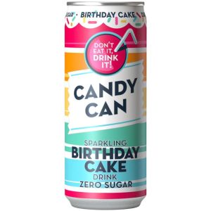 candy can sparkling birthday cake 330ml 11.16 fl oz
