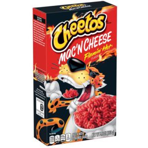 cheetos mac 'n cheese flamin' hot 159g 5.6oz