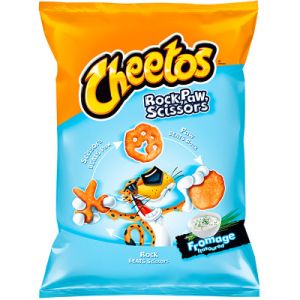 Cheetos Rock Paw Scissors - Chips de Mais Fromage - Grand