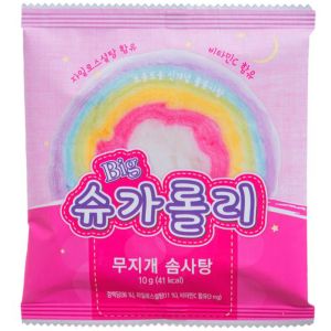 cotton candy roll rainbow 10g 0.4oz