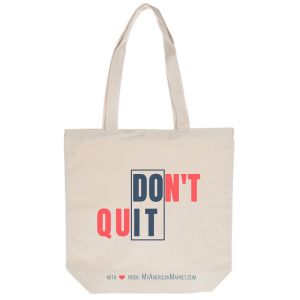 Tote Bag Don'T Quit Taille S