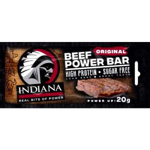 Indiana - Barre Protéinée de Boeuf - Beef Jerky