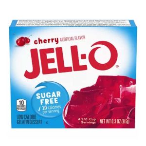 JELLO GELÉE À LA CERISE SANS SUCRE