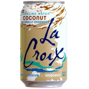 LaCroix - Eau Pétillante aromatisée Noix de Coco - Sans Sucres