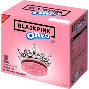 Oreo BlackPink - Biscuits Goût Chocolat - Édition Limitée