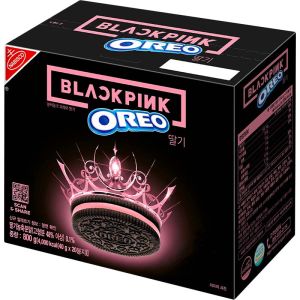 Oreo BlackPink - Biscuits Goût Fraise - Édition Limitée