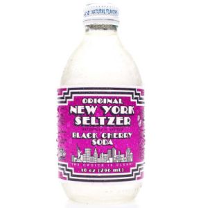new york seltzer black cherry soda