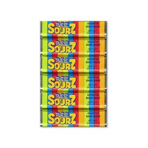 pez recharge pez 6pk candy rolls sourz 49g 1.74oz