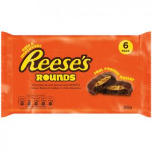 reese's rounds cookies with peanut butter