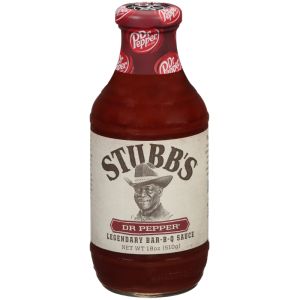 STUBBS SAUCE BARBECUE DR PEPPER 