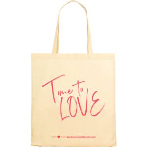 Tote Bag Time To Love Taille M
