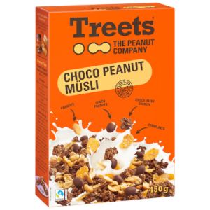 Treets  - Céréales - Goût Chocolat et Peanut