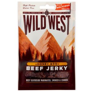 WILD WEST BEEF JERKY VIANDE S&Eacute;CH&Eacute;E MIEL BBQ