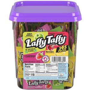 WONKA LAFFY TAFFY MINIS BONBONS ASSORTIMENT 4 PARFUMS BOÎTE VRAC (145)